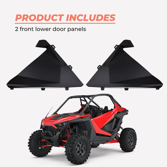 Alu lower panel doors Polaris RZR PRO 2020