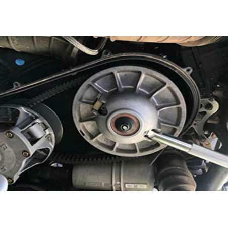 Belt changing tool Polaris RZR silver color