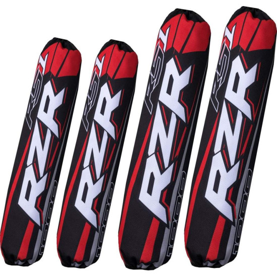 Shock cover Polaris RZR red
