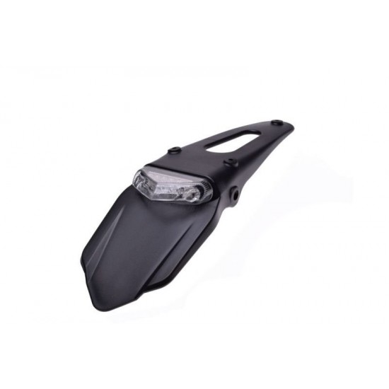 Universal tail lamp with license plate holder