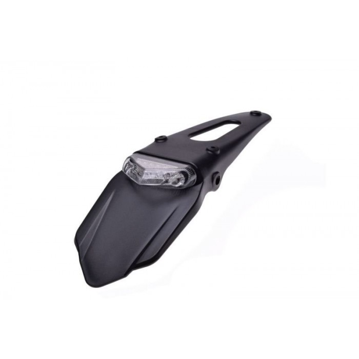 Universal tail lamp with license plate holder