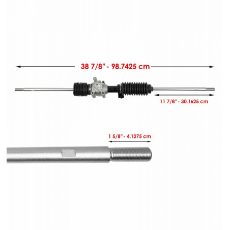 Steering rack and pinion polaris RZR 900 1000 1823994, 1824349, 1824770