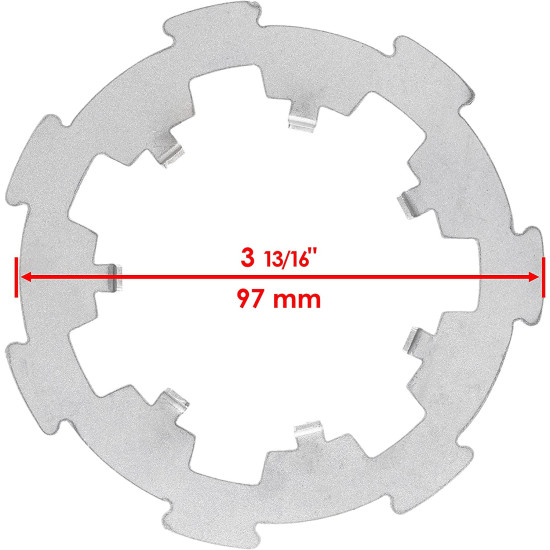 Front Differential Armature Plate Polaris 3234101 3233924 3234160