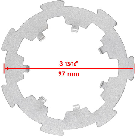 Front Differential Armature Plate Polaris 3234101 3233924 3234160