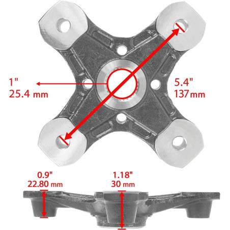 Wheel Hub can-am outlander renegade G2 705501716