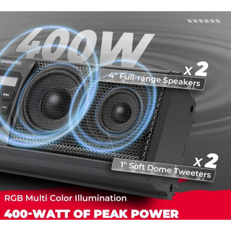 RGB Soundbar 16 for UTV wehicles
