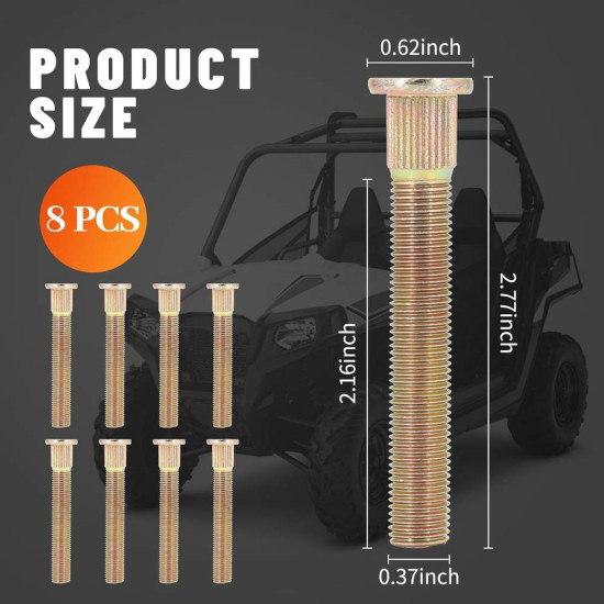 Stud Polaris RZR 8 pc 7518654