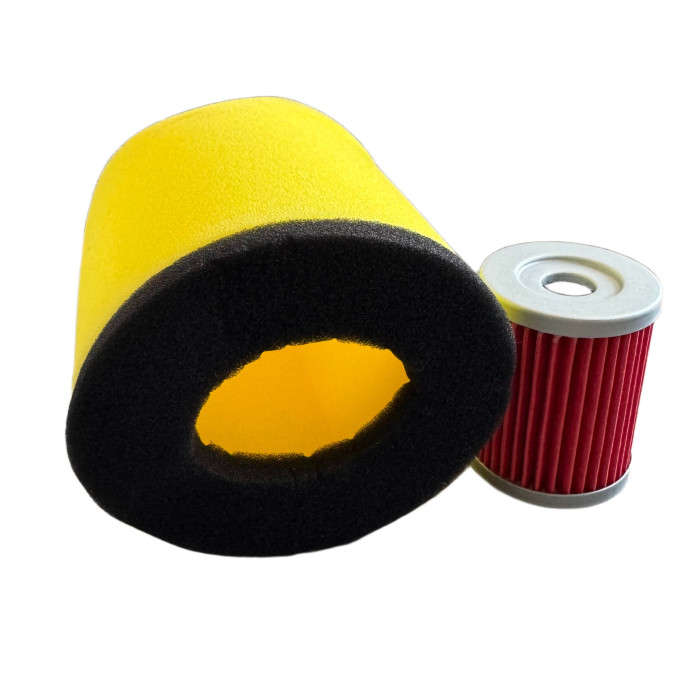 Air filter + oil filter Suzuki LTF250 LTF300 LT-4WD 13781-19B00