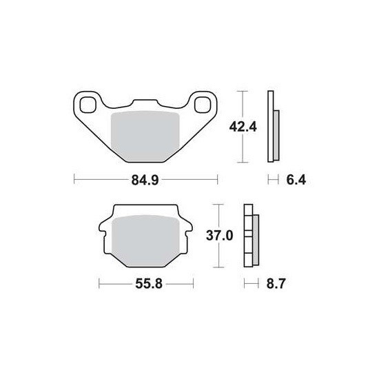 Aprilia, Derbi brake pads