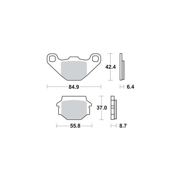 Aprilia, Derbi brake pads