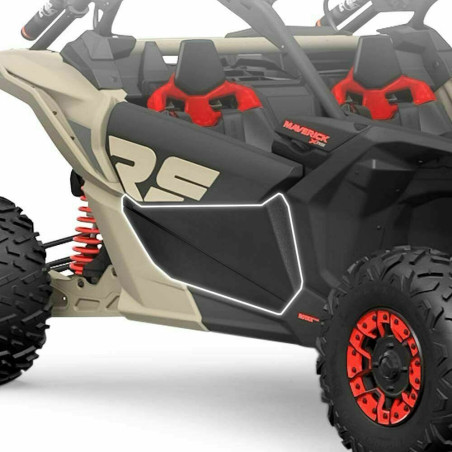 Plastic lower panel doors can-am maverick X3