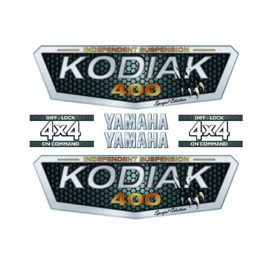 Stickers set Yamaha Kodiak 400
