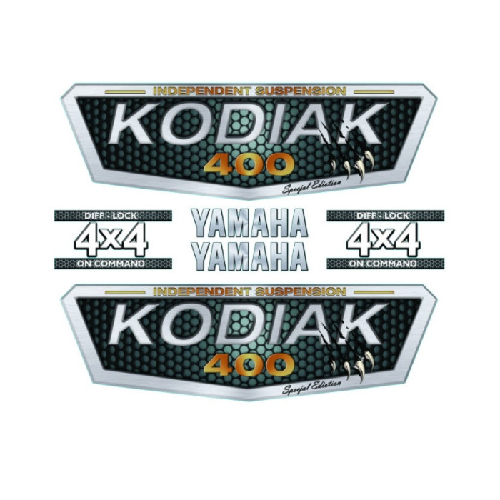Stickers set Yamaha Kodiak 400