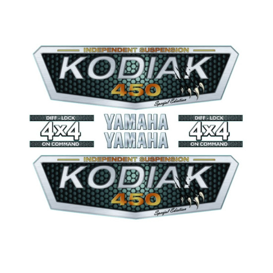 Stickers set Yamaha Kodiak 450