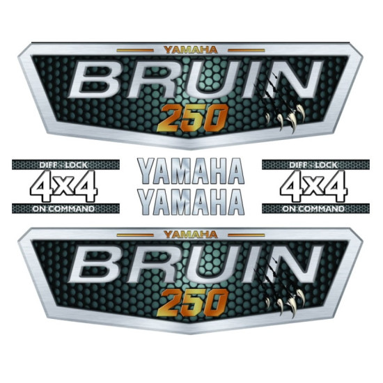 Stickers set Yamaha Bruin 250