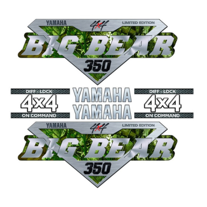 Stickers set Yamaha Big bear 350