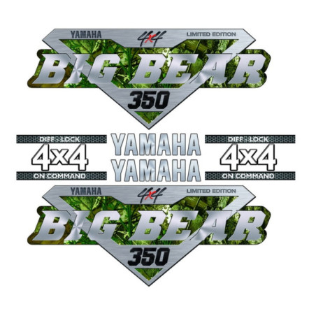 Stickers set Yamaha Big bear 350