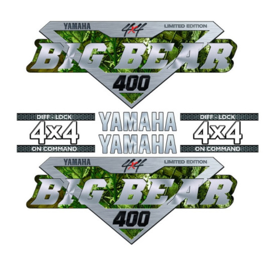 Stickers set Yamaha Big bear 400