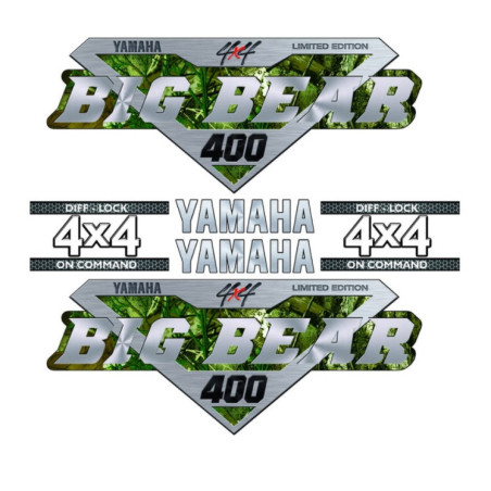 Stickers set Yamaha Big bear 400