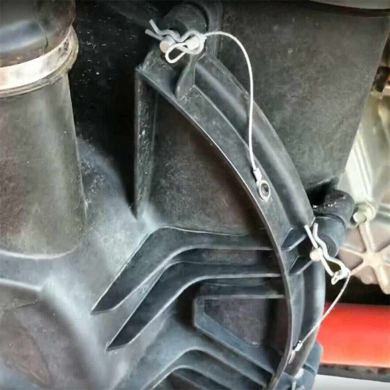 Set fast opened belt cover can-am maverick X3
