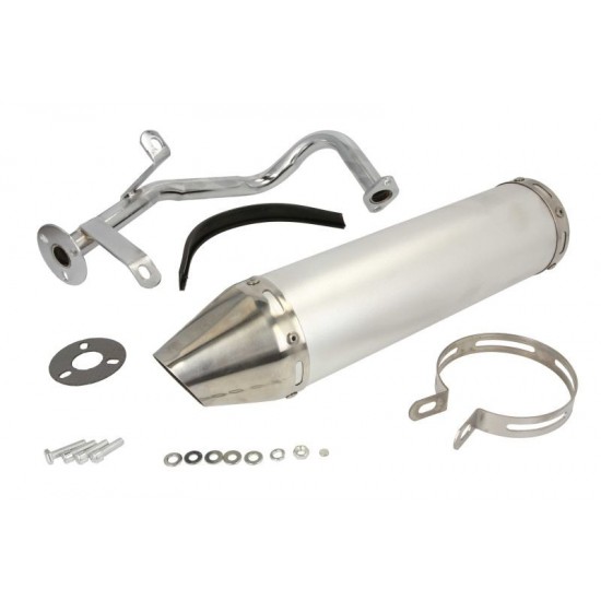 GY6 4T sports muffler