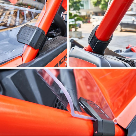 Half windshield can-am maverick X3