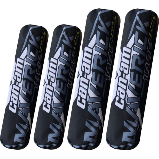 Shock cover Can-am maverick X3 black gray