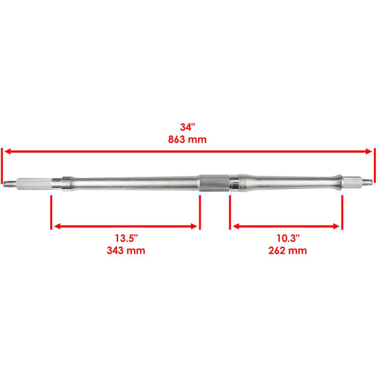 rear shaft Yamaha Big bear 400 5FU-F5381-01-00
