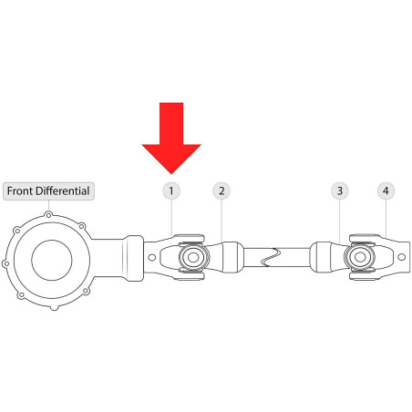 Yoke front can-am commander 800 1000 11-17 715900116