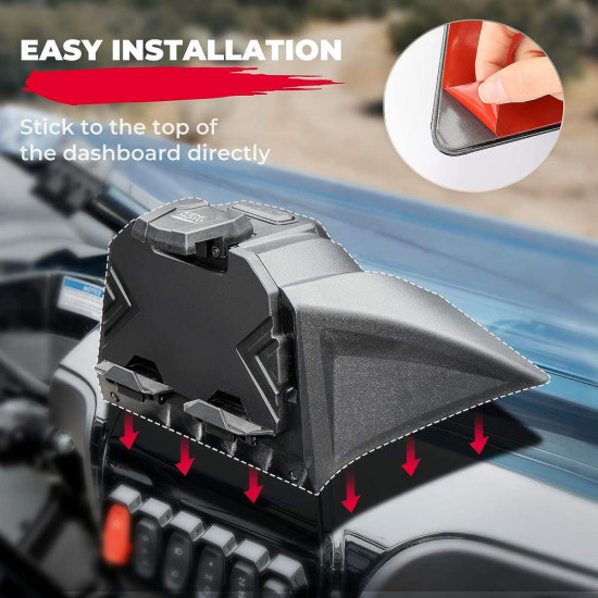 Device box navi holder Cfmoto Zforce 950 1000 2020-23