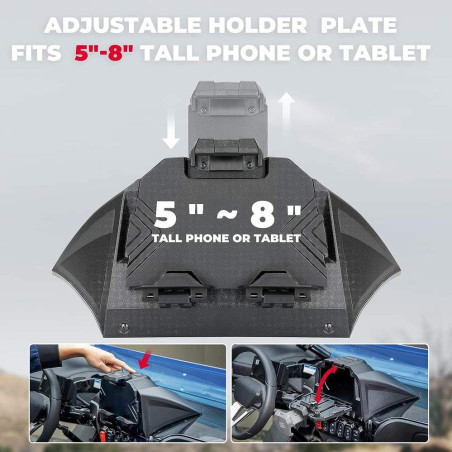 Device box navi holder Cfmoto Zforce 950 1000 2020-23