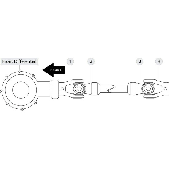 Yoke front can-am Outlander G1 commander 800 1000 13-15 715900121 705400782 705400391
