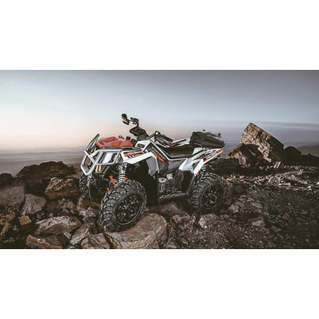 Fuel tank GKA front Polaris scrambler color black 8L
