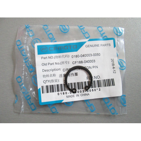 02. CIRCLIP PISTON PIN CF MOTO X5 0180-040003-0050