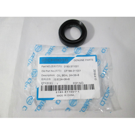 13. OIL SEAL FRONT DIFFERENTIAL 24x38x8 CFMOTO X5 500 0180-311001