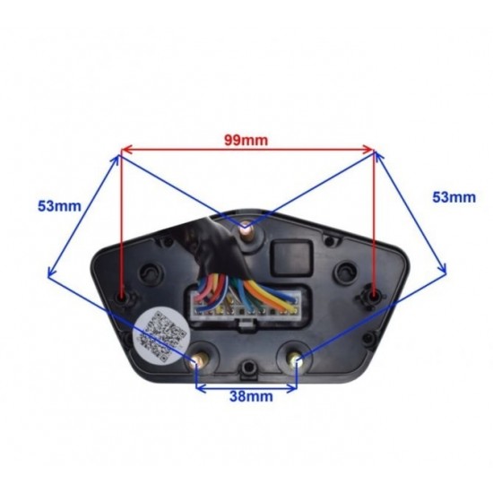 Universal digital speedometer