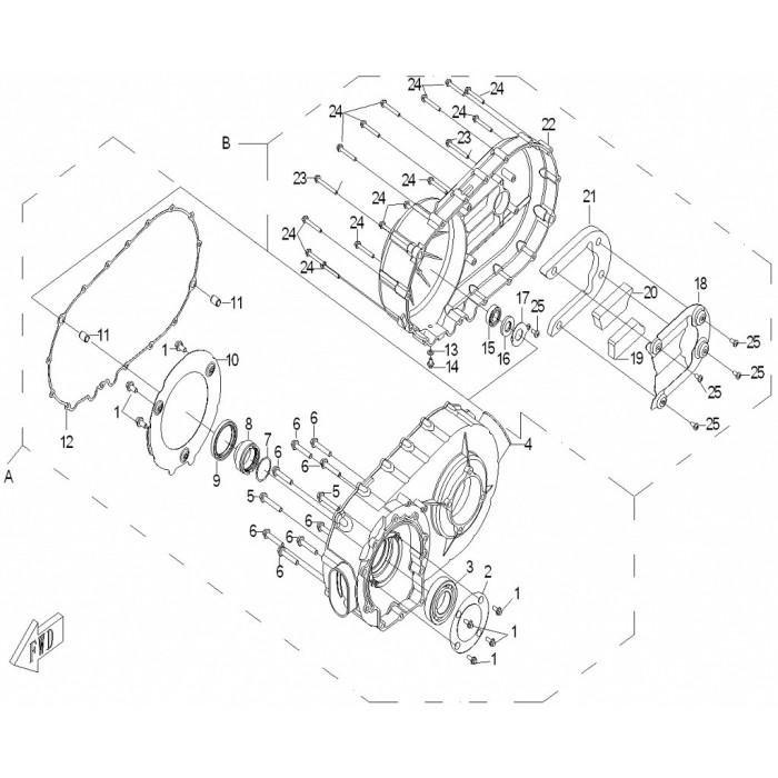 16. Uszczelniacz 500 X5 , 0180-013207, CF188-013207