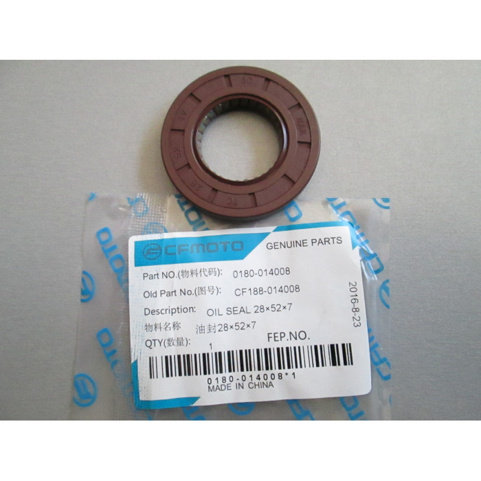 3. Seals stator cover cfmoto cforce 500 X5 28X52X7 0180-014008 CF188-014008