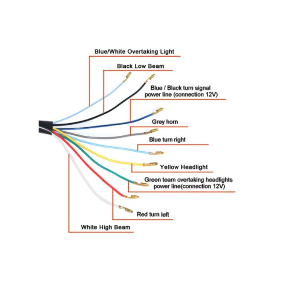 Multi Function Handle left switch