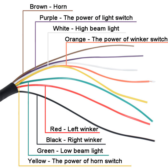 Multi Function Handle left switch