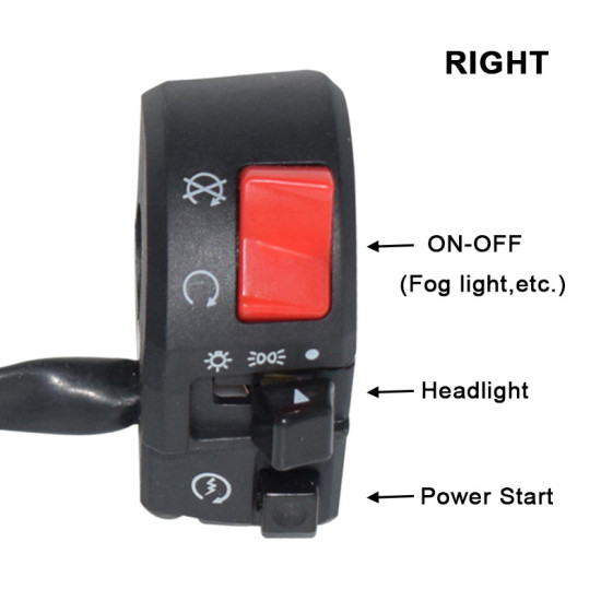 Multi Function Handle right switch