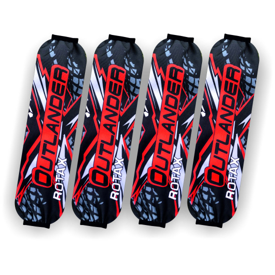 Shock cover Can-am Outlander G3 red