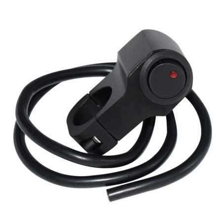 Alu switch 100% waterproof with mounting bracket and led