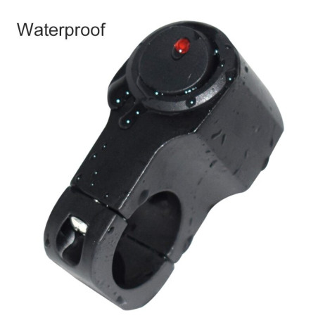 Alu switch 100% waterproof with mounting bracket and led
