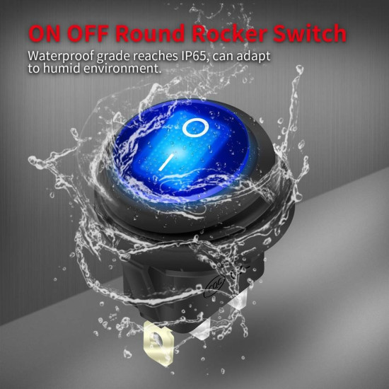 switch 100% waterproof PR18101 blue