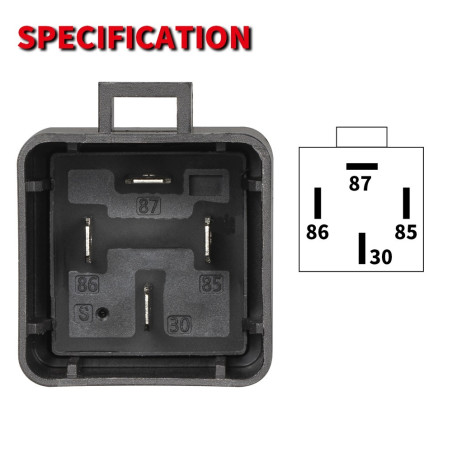 Waterproof relay 4 PINS 12V