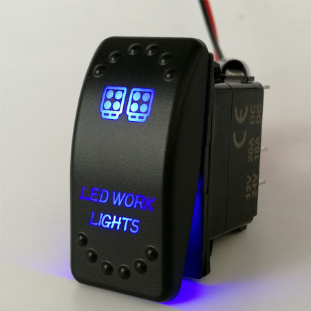 switch led works lights blue light