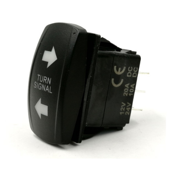 Switch turn signal UTV Polaris backlight 7 pins