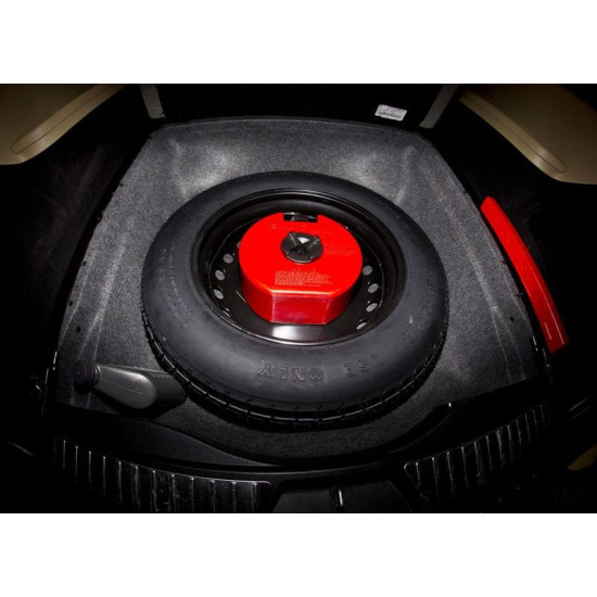 GKA fuel tank in the spare wheel color black
