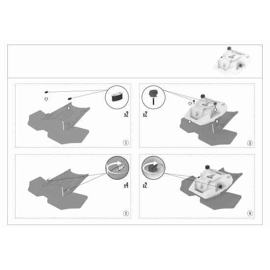 Fuel tank 15L jet ski sea-doo RXP RXT GTR GTI red color